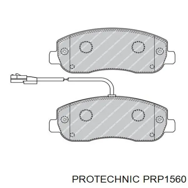 PRP1560 Protechnic pastillas de freno delanteras