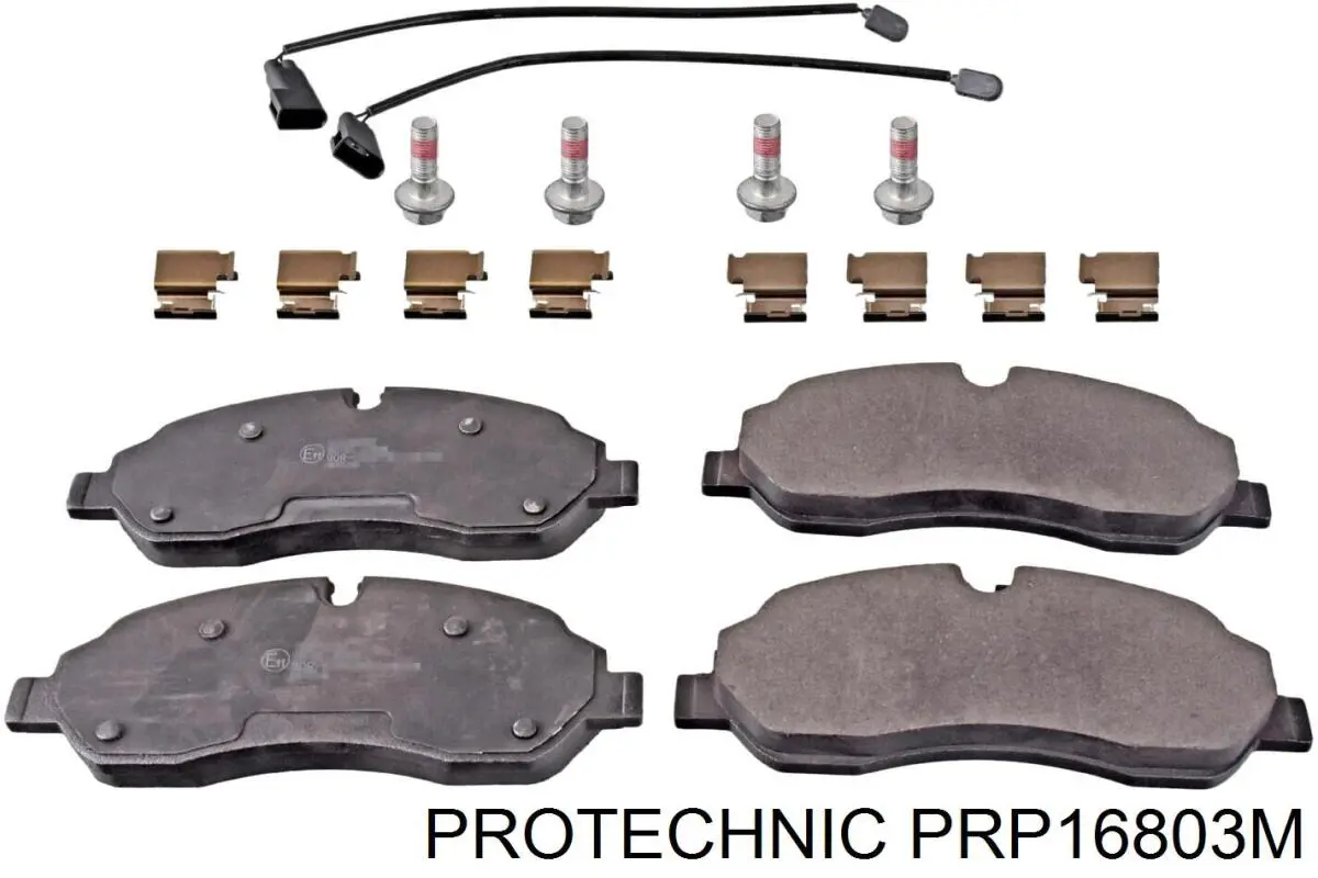 PRP1680-3M Protechnic pastillas de freno delanteras