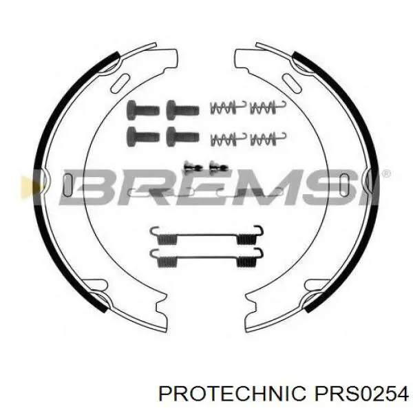 Juego de zapatas de frenos, freno de estacionamiento Mercedes E C124