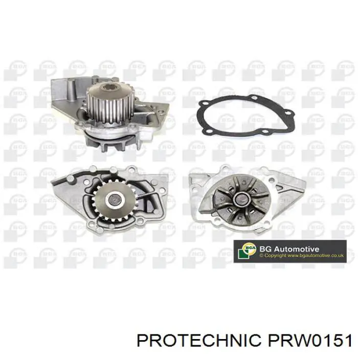 Bomba de agua Peugeot 406 8B