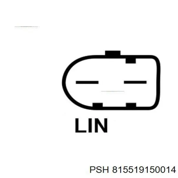 Alternador 0121615014 Volvo