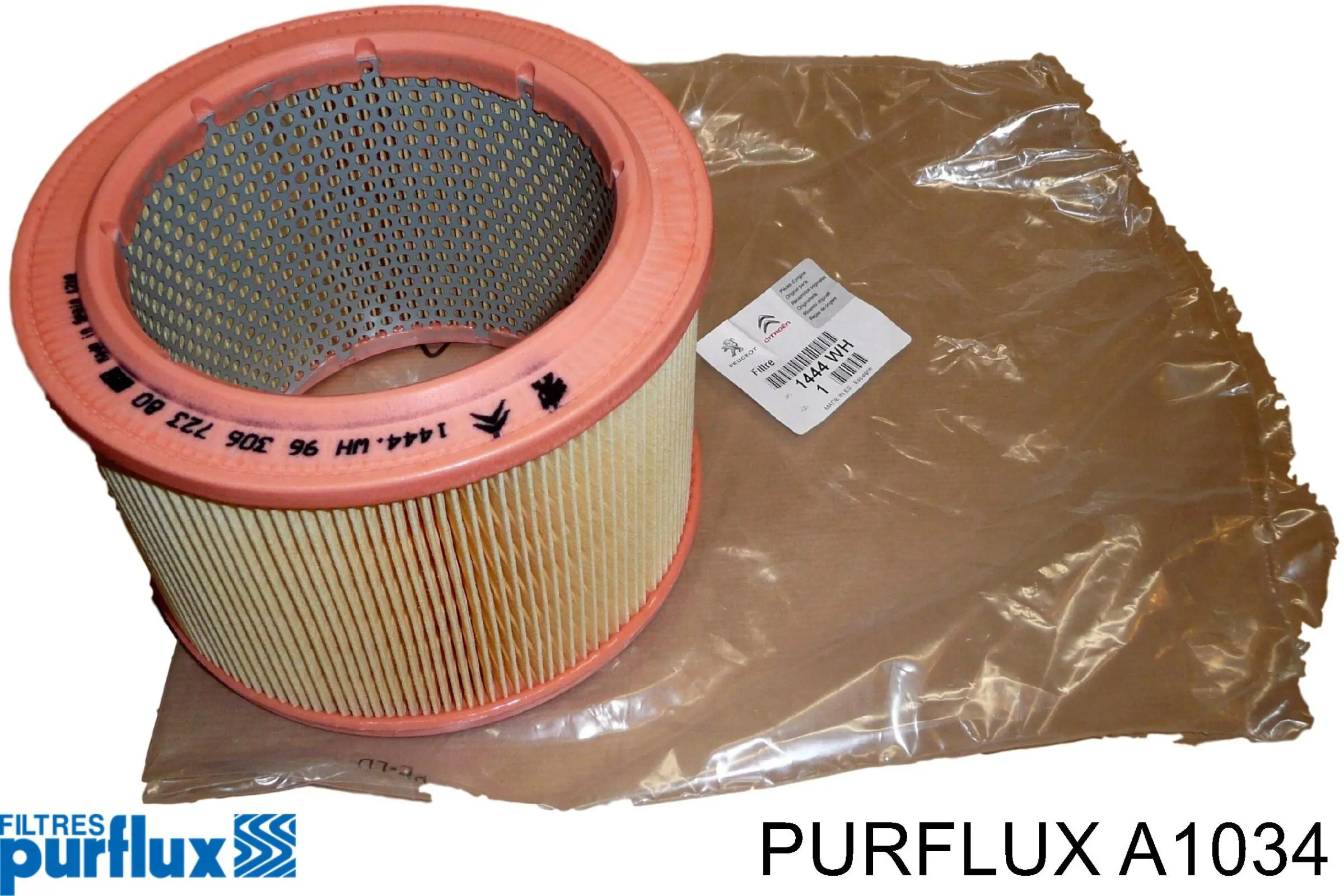 Filtro de aire A1034 Purflux