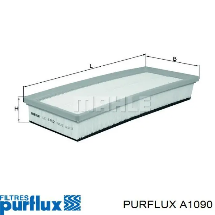Filtro de aire Peugeot 206 2A/C