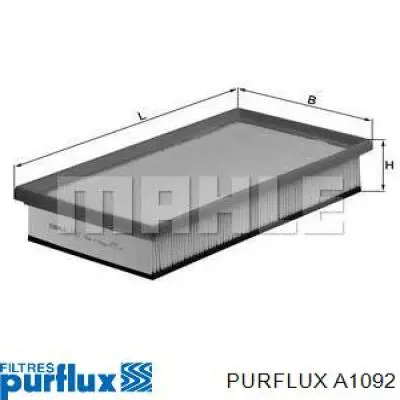 A1092 Purflux filtro de aire