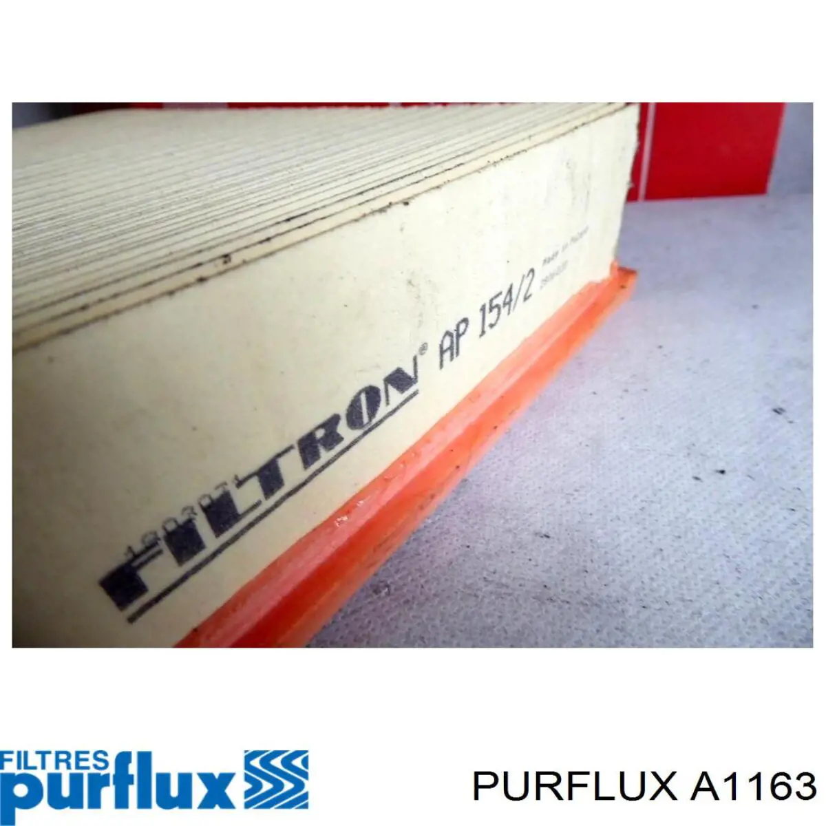 A1163 Purflux Filtro de aire de motor