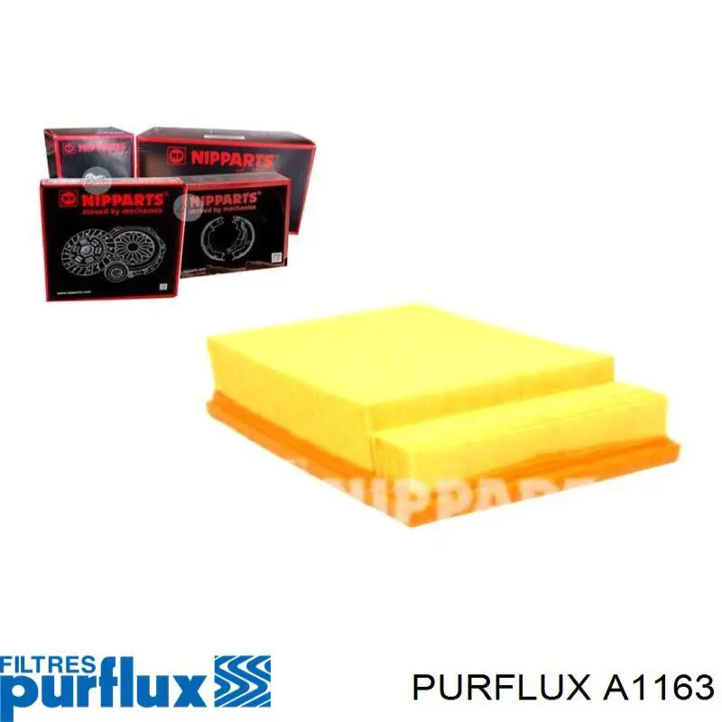 El filtro de aire Purflux A1163 precio, desde 9,60 EUR