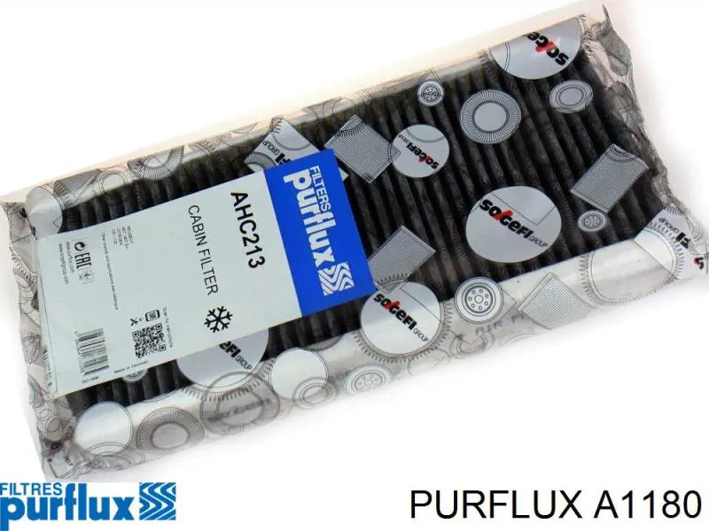 A1180 Purflux Filtro de aire de motor