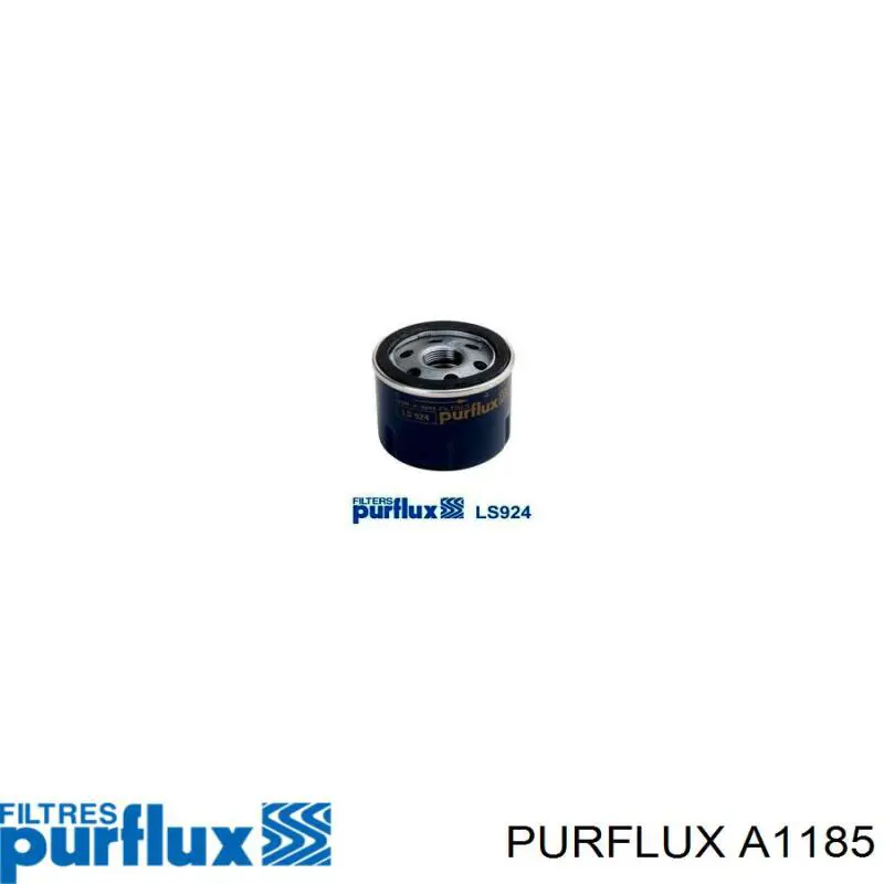 Filtro de aire A1185 Purflux