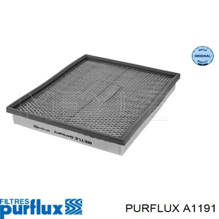 A1191 Purflux Filtro de aire de motor