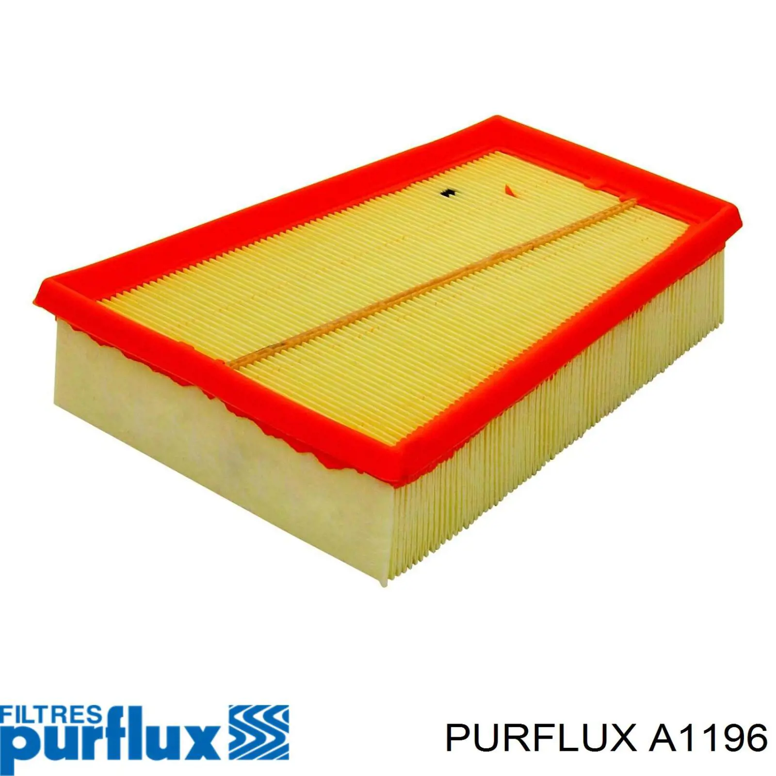 A1196 Purflux Filtro de aire de motor