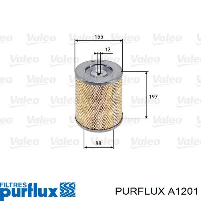 Filtro de aire A1201 Purflux