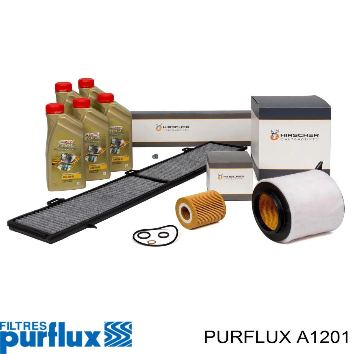 A1201 Purflux Filtro de aire de motor