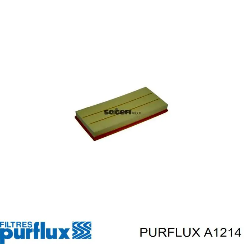 Filtro de aire A1214 Purflux
