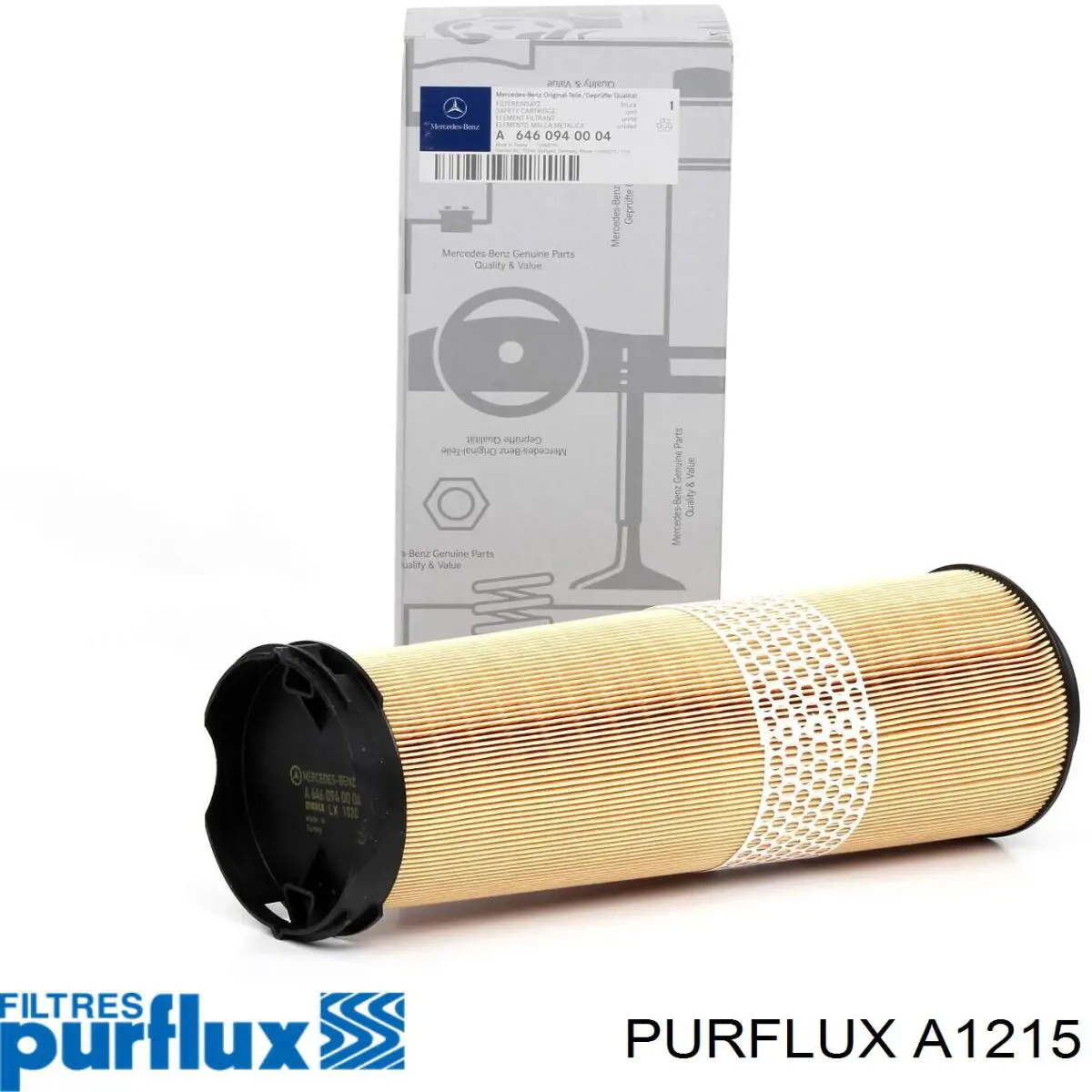 A1215 Purflux Filtro de aire de motor