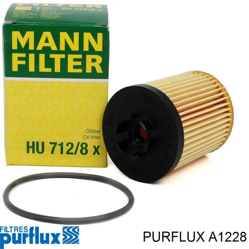 Filtro de aire A1228 Purflux
