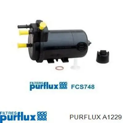A1229 Purflux Filtro de aire de motor