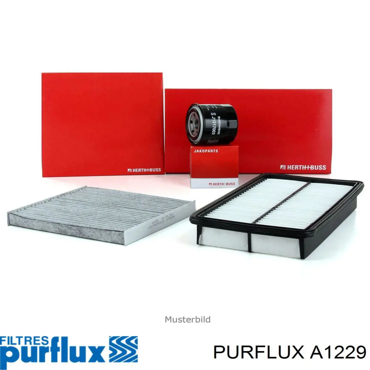 Filtro de aire A1229 Purflux