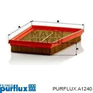 A1240 Purflux Filtro de aire de motor