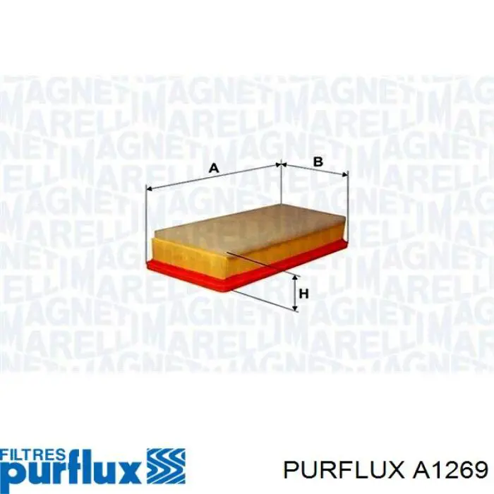 Filtro de aire A1269 Purflux