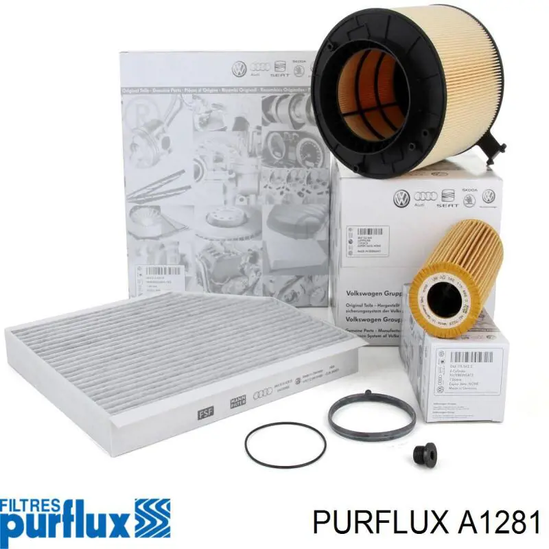 Filtro de aire A1281 Purflux