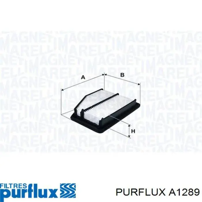 El filtro de aire Purflux A1289 precio, desde 13,83 EUR
