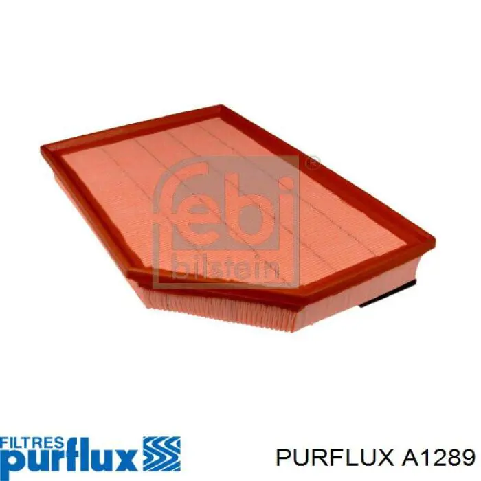 A1289 Purflux Filtro de aire de motor