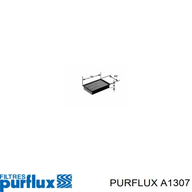 Filtro aire Purflux A1307