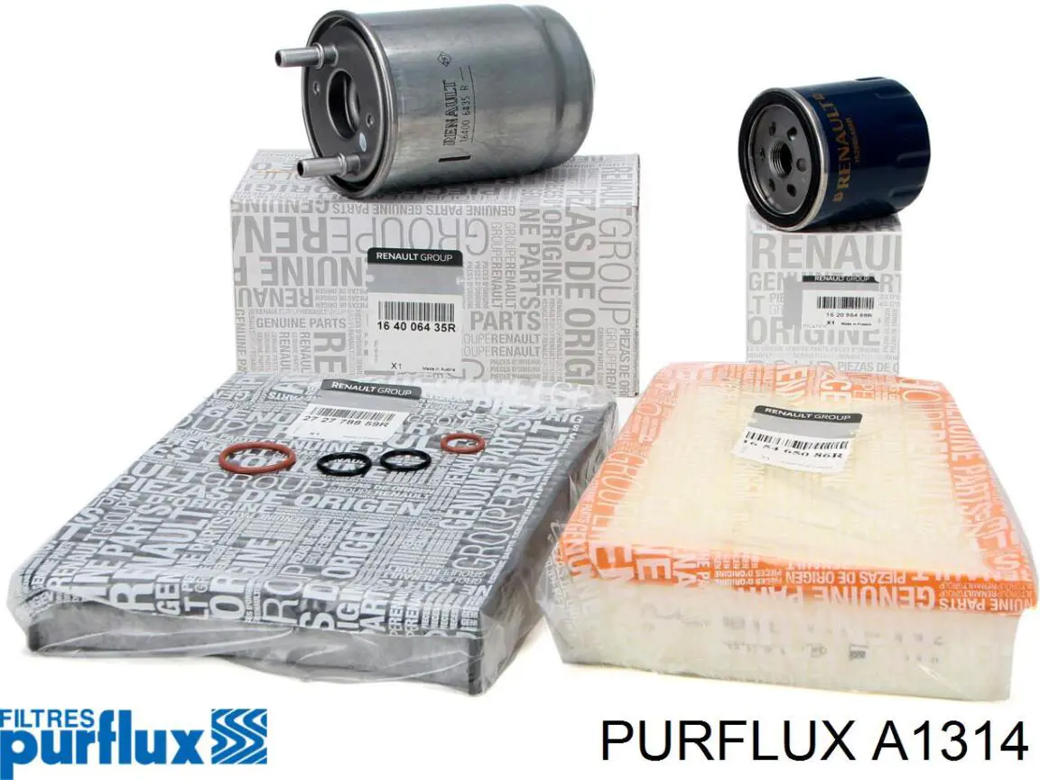 Filtro de aire Renault Megane 3 KZ0, KZ1