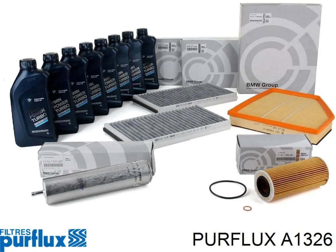 A1326 Purflux Filtro de aire de motor