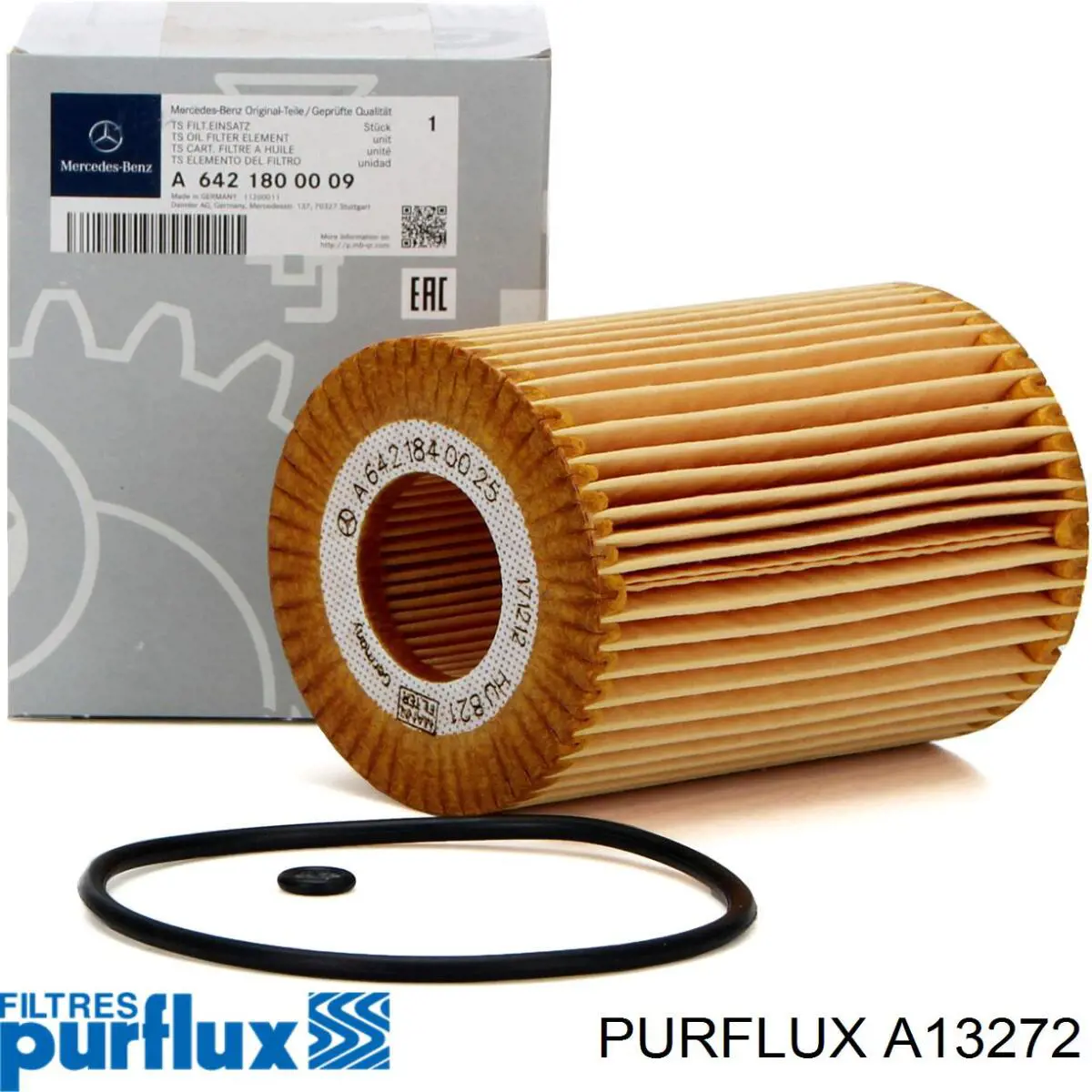 A13272 Purflux Filtro de aire de motor