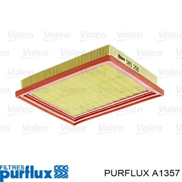 A1357 Purflux Filtro de aire de motor