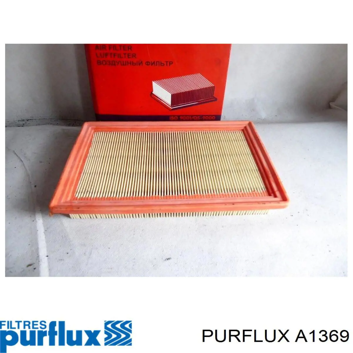 A1369 Purflux Filtro de aire de motor