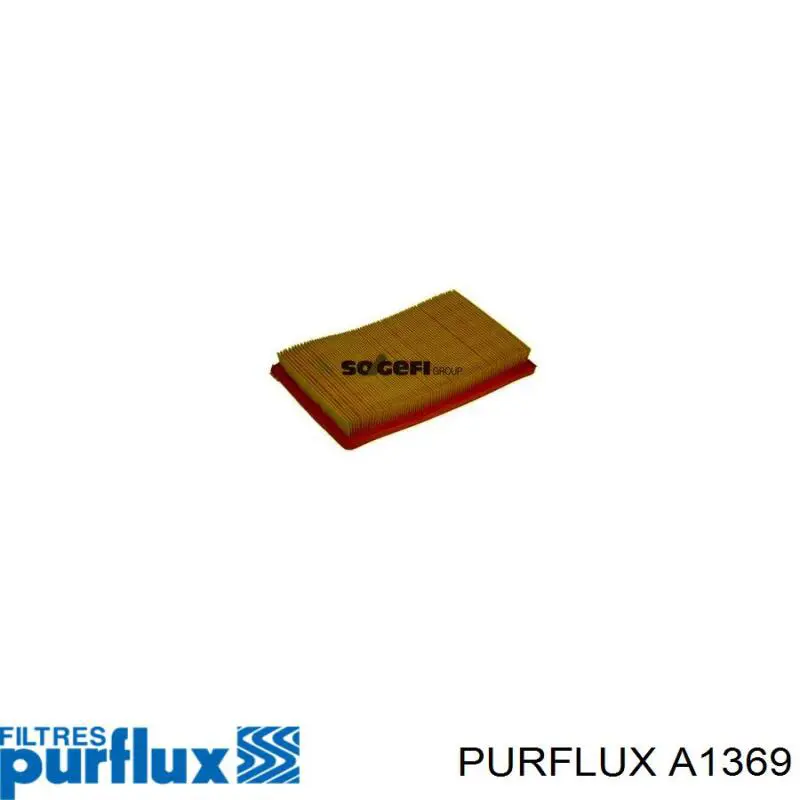 Filtro de aire A1369 Purflux