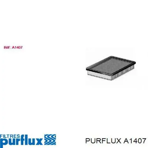 Filtro de aire A1407 Purflux