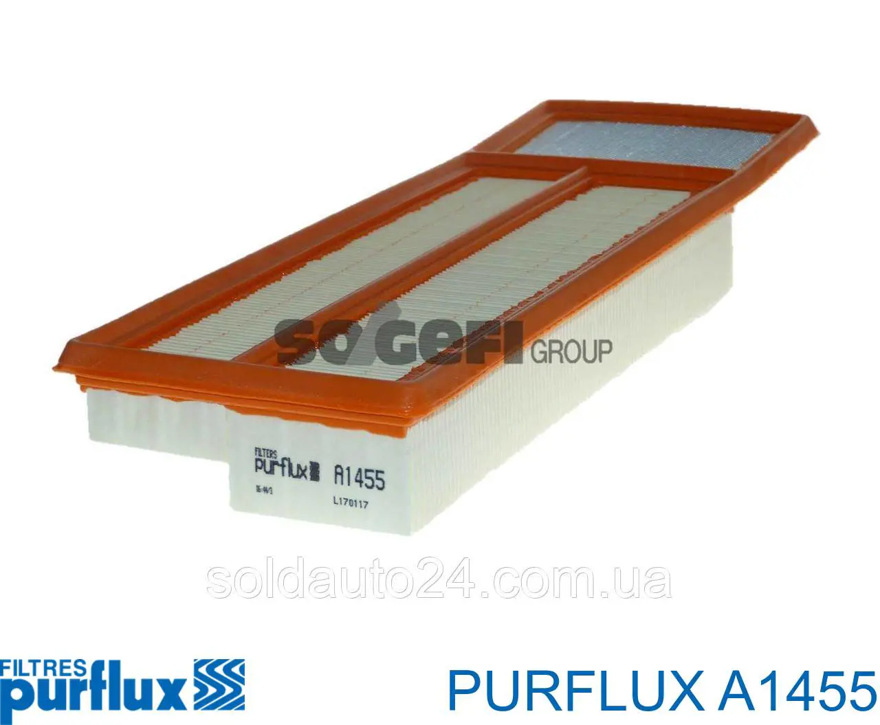 Filtro de aire A1455 Purflux