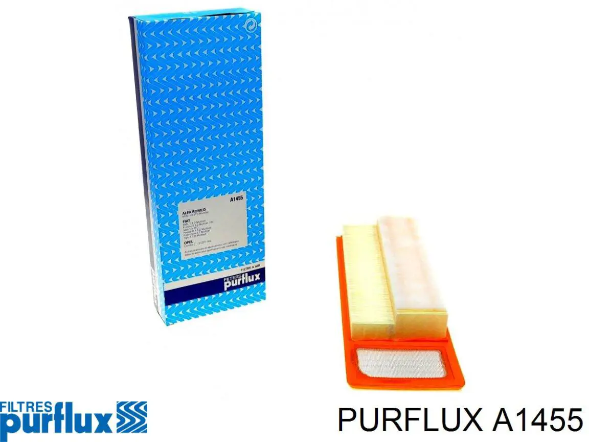 A1455 Purflux Filtro de aire de motor
