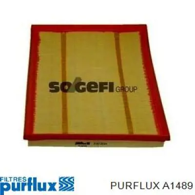 A1489 Purflux Filtro de aire de motor