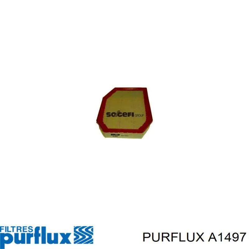 Comprar A1497 Purflux Filtro de aire