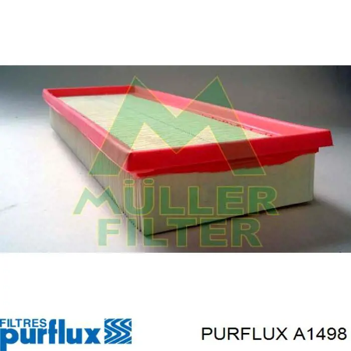 El filtro de aire Purflux A1498 precio, desde 11,57 EUR
