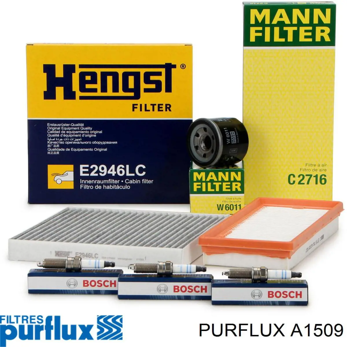 El filtro de aire Purflux A1509 precio, desde 7,31 EUR