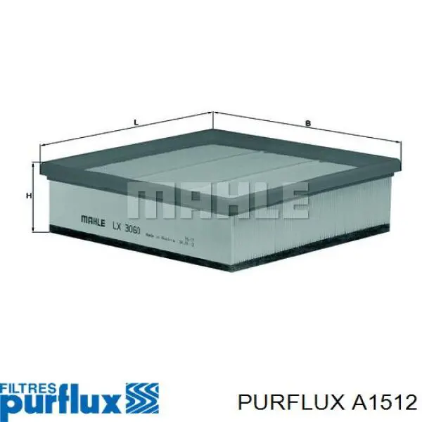 Filtro aire Purflux A1512