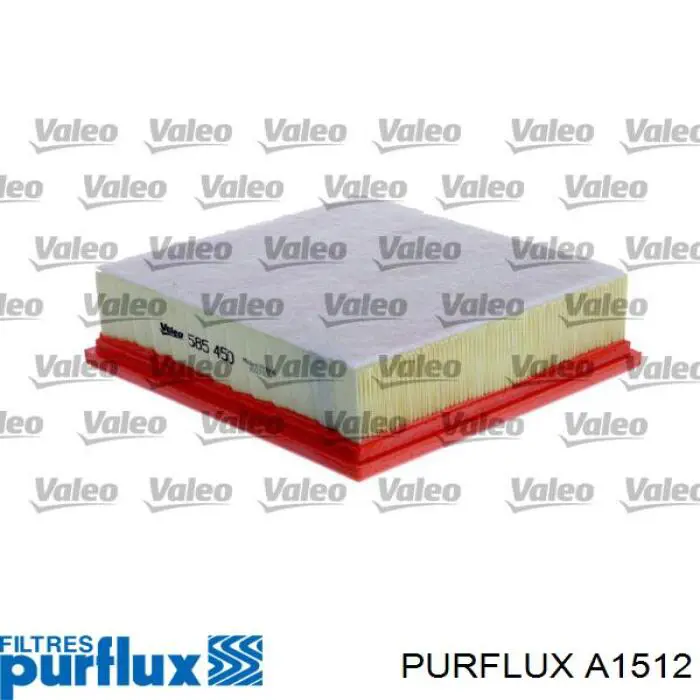 A1512 Purflux Filtro de aire de motor