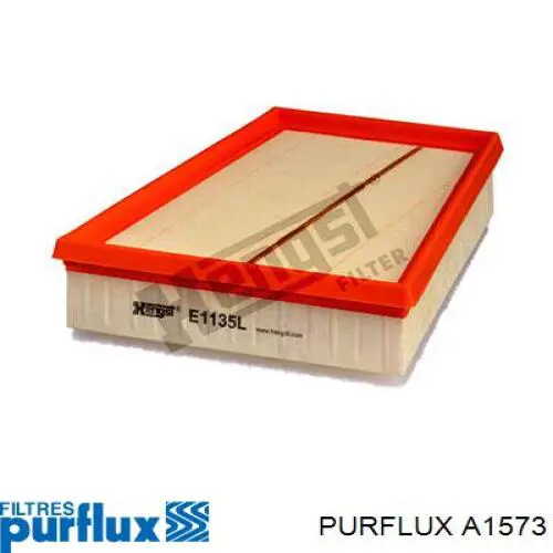 A1573 Purflux Filtro de aire de motor