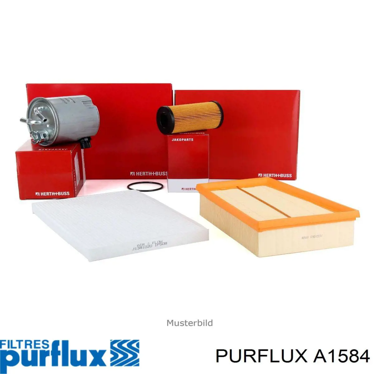 A1584 Purflux filtro de aire