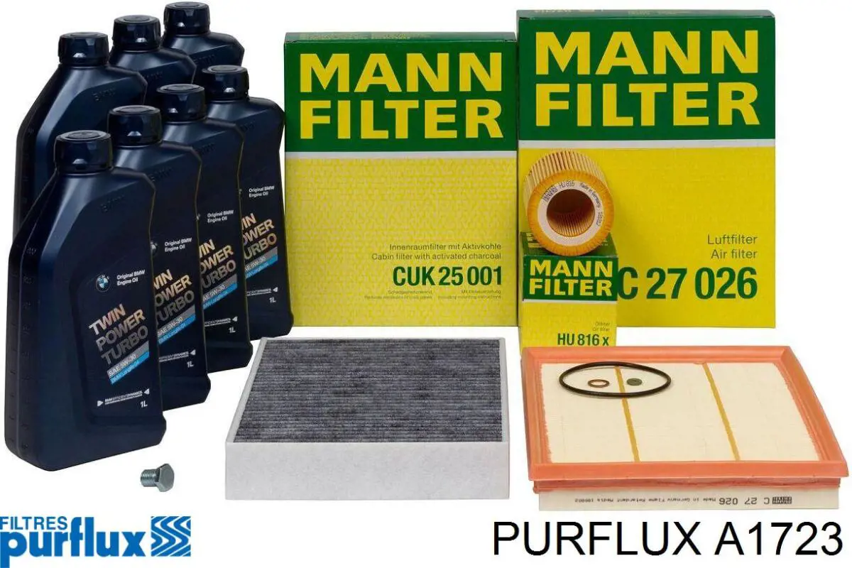 El filtro de aire Purflux A1723 precio, desde 15,82 EUR