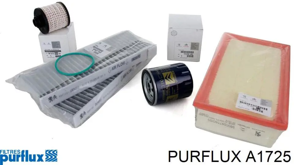 El filtro de aire Purflux A1725 precio, desde 9,65 EUR