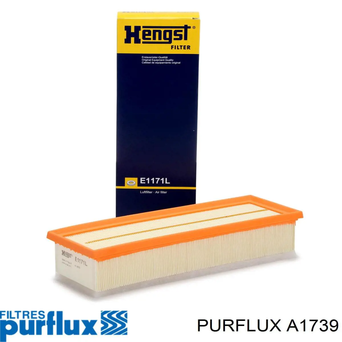 El filtro de aire Purflux A1739 precio, desde 18,04 EUR