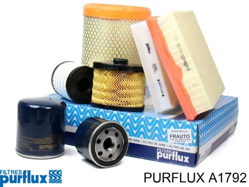 Filtro de aire A1792 Purflux