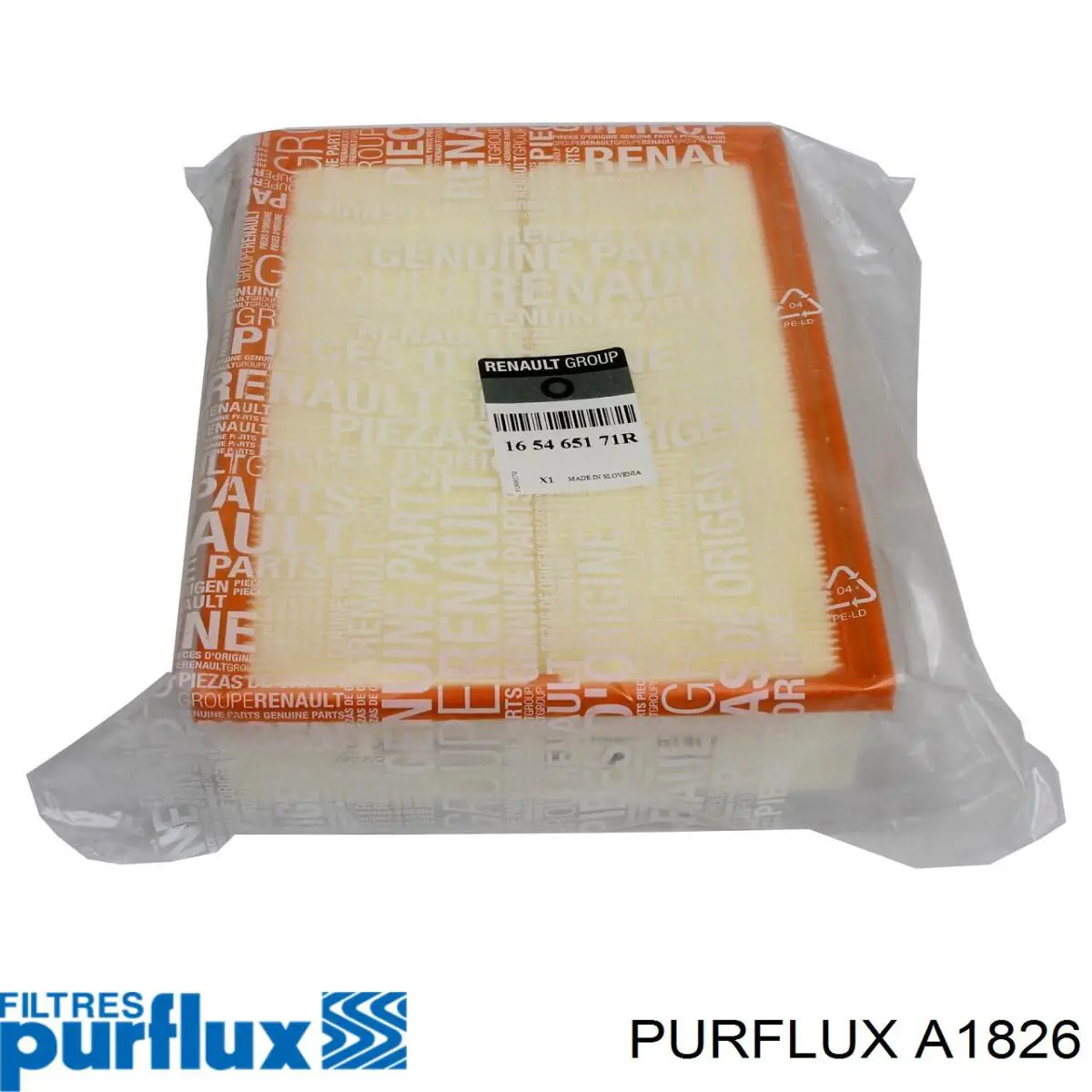 El filtro de aire Purflux A1826 precio, desde 14,65 EUR