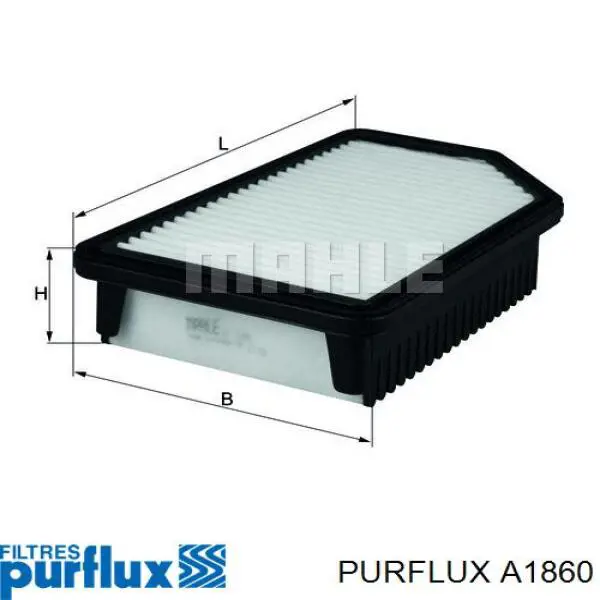 El filtro de aire Purflux A1860 precio, desde 11,06 EUR